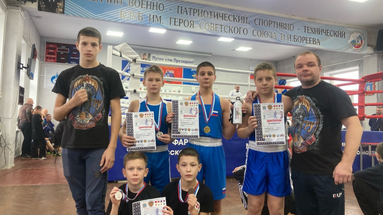 ТУРНИР ПО БОКСУ В МОРШАНСКЕ